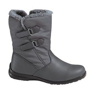 Ladies totes Winter Faux Fur Grey Boots